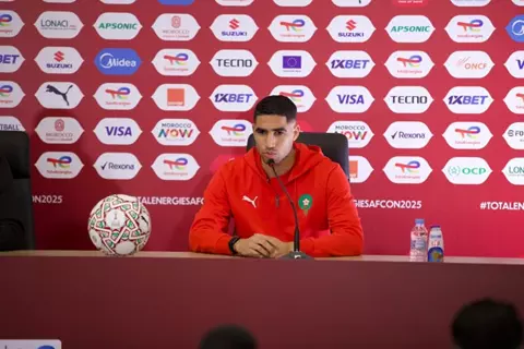 حكيمي: حان دور المغرب للفوز بأمم أفريقيا.. ونستعد لكل مباراة بشكل مختلف